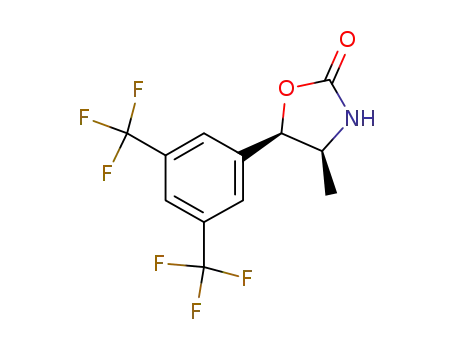 (4S,5R)-5-[3,5-bis(trifluoromethyl)phenyl]-4-methyl-1,3-oxazolidin-2-one